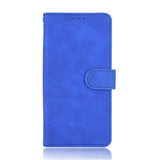 EIDERWOOD Samsung Galaxy A22 (4G) Faux Leather Flip Case with Cardholder & Stand Function - Blue