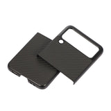 Samsung Galaxy Z Flip3 Carbon Fiber Hybrid Case - Black