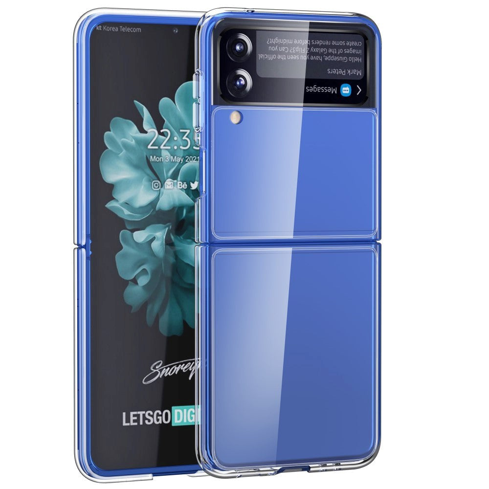 Samsung Galaxy Z Flip3 Hard Plastic Case - Matte Transparent