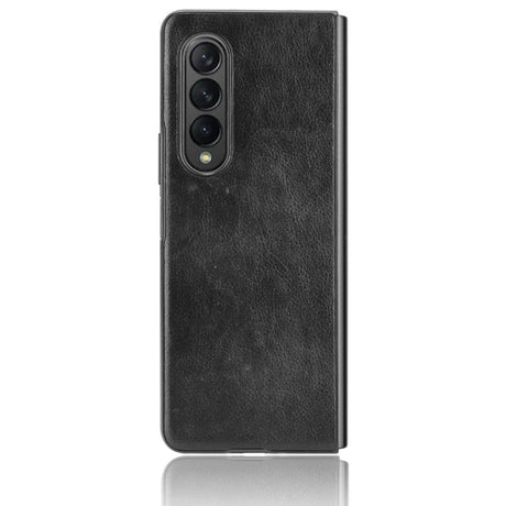 Samsung Galaxy Z Fold3 (5G) Simple Case w. Leather Backing - Black