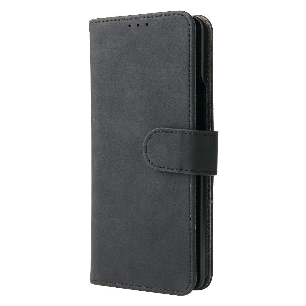 Samsung Galaxy Z Fold3 5G Soft Leather Wallet Case - Black