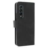 Samsung Galaxy Z Fold3 5G Soft Leather Wallet Case - Black