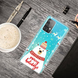 Samsung Galaxy A72 5G / 4G Flexible Plastic Christmas Case - Merry Christmas - Polar Bear