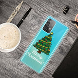 Samsung Galaxy A72 5G / 4G Flexible Plastic Christmas Case - Merry Christmas - Christmas Tree