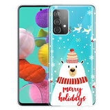 Samsung Galaxy A32 (4G) Flexible Plastic Christmas Case - Merry Christmas - Polar Bear