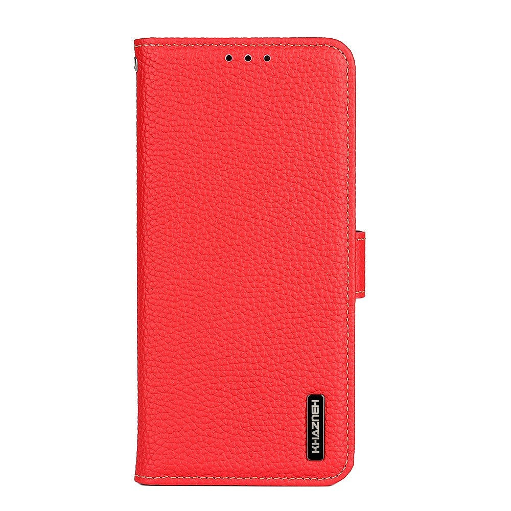 Samsung Galaxy A03s KHAZNEH Leather Wallet Case - Red