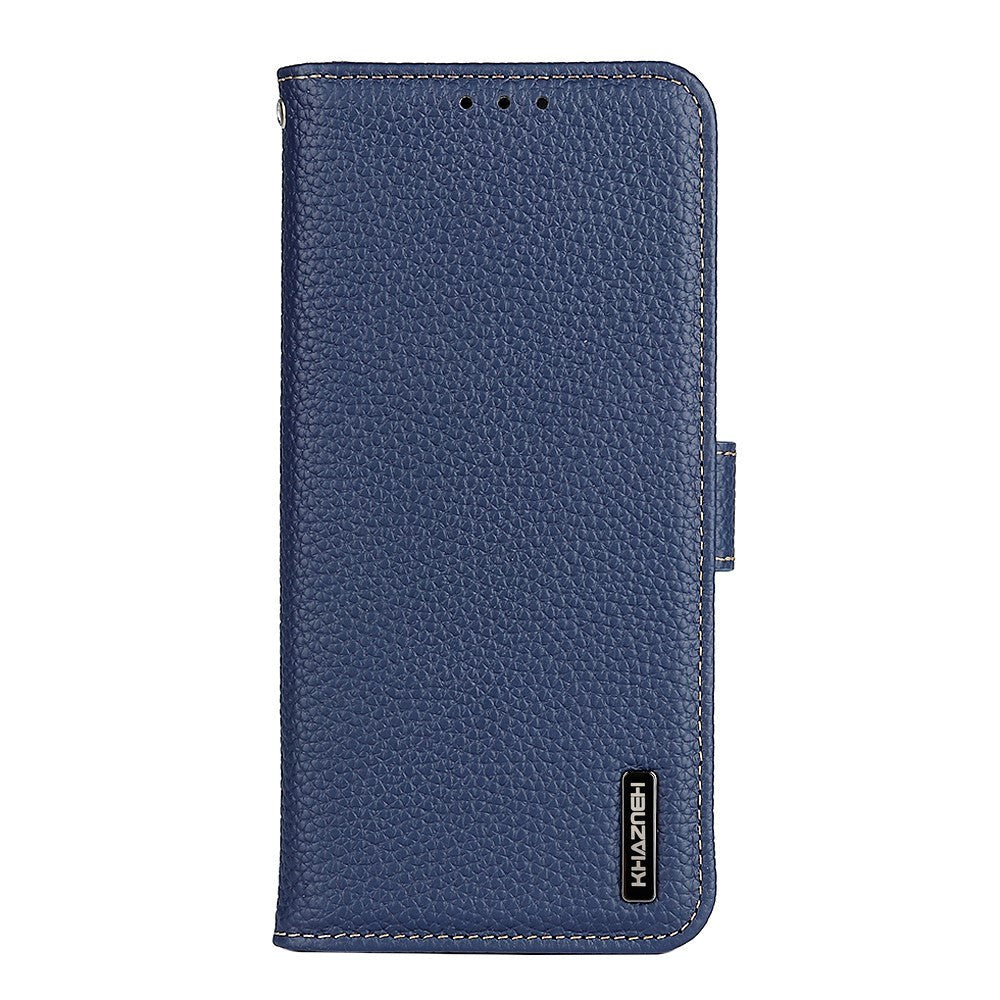 Samsung Galaxy A03s KHAZNEH Leather Wallet Case - Blue