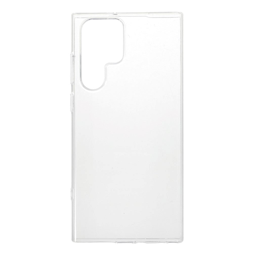 Samsung Galaxy S22 Ultra Flexible TPU Plastic Case - Transparent