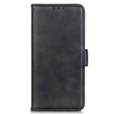 Samsung Galaxy S22 Soft Leather Wallet Case - Black