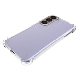 Samsung Galaxy S22 Shock-Proof Flexible Plastic Case - Transparent