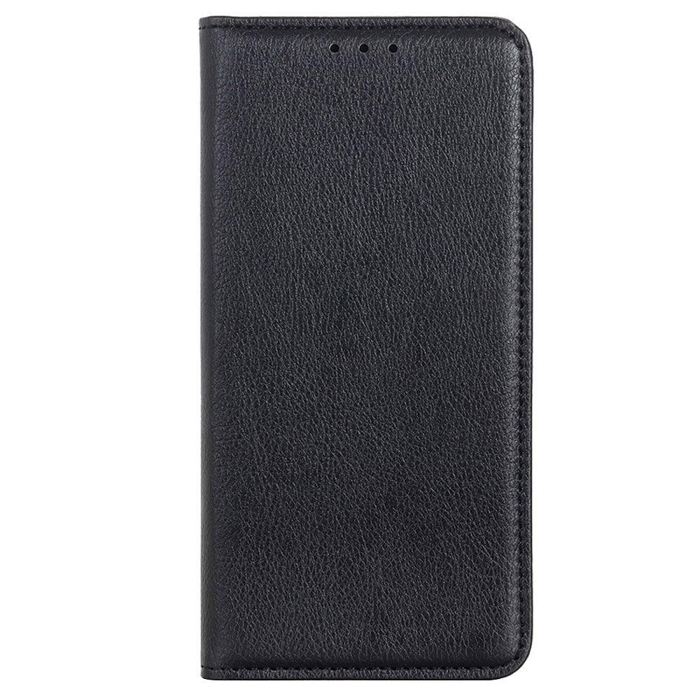 Samsung Galaxy S22 Ultra Simple Leather Wallet Case - Black