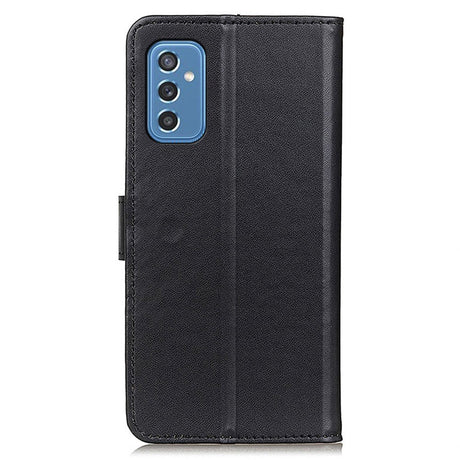 Samsung Galaxy M52 (5G) Folio Leather Wallet Case - Black