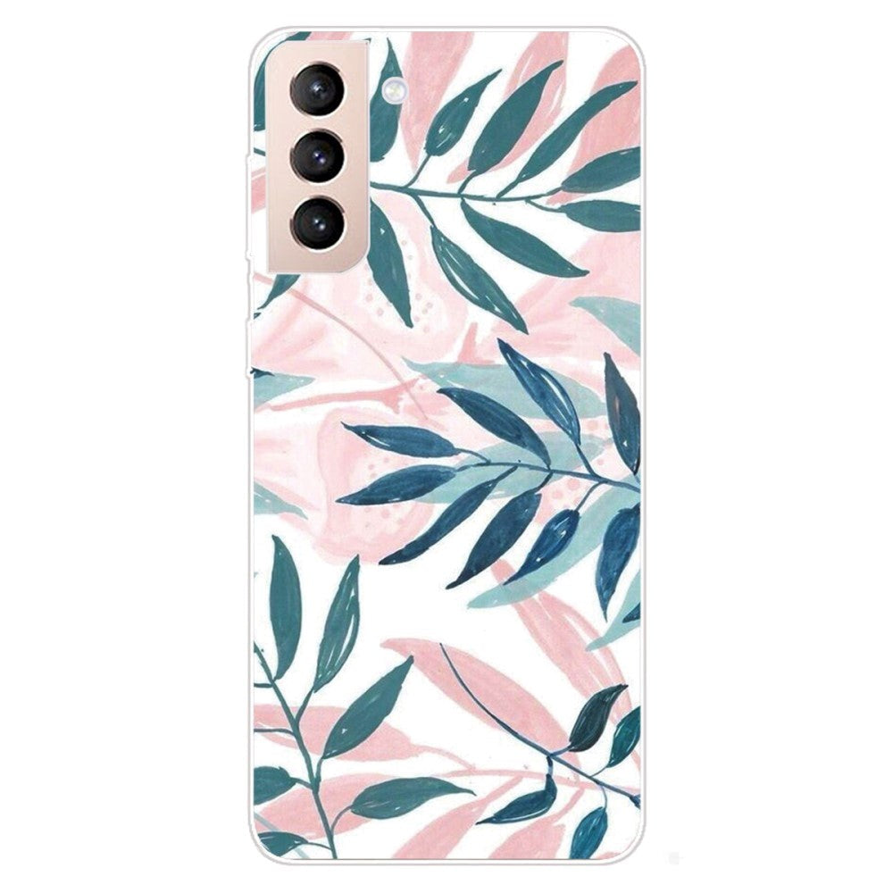 Samsung Galaxy S22 Flexible Plastic Case - Leaves