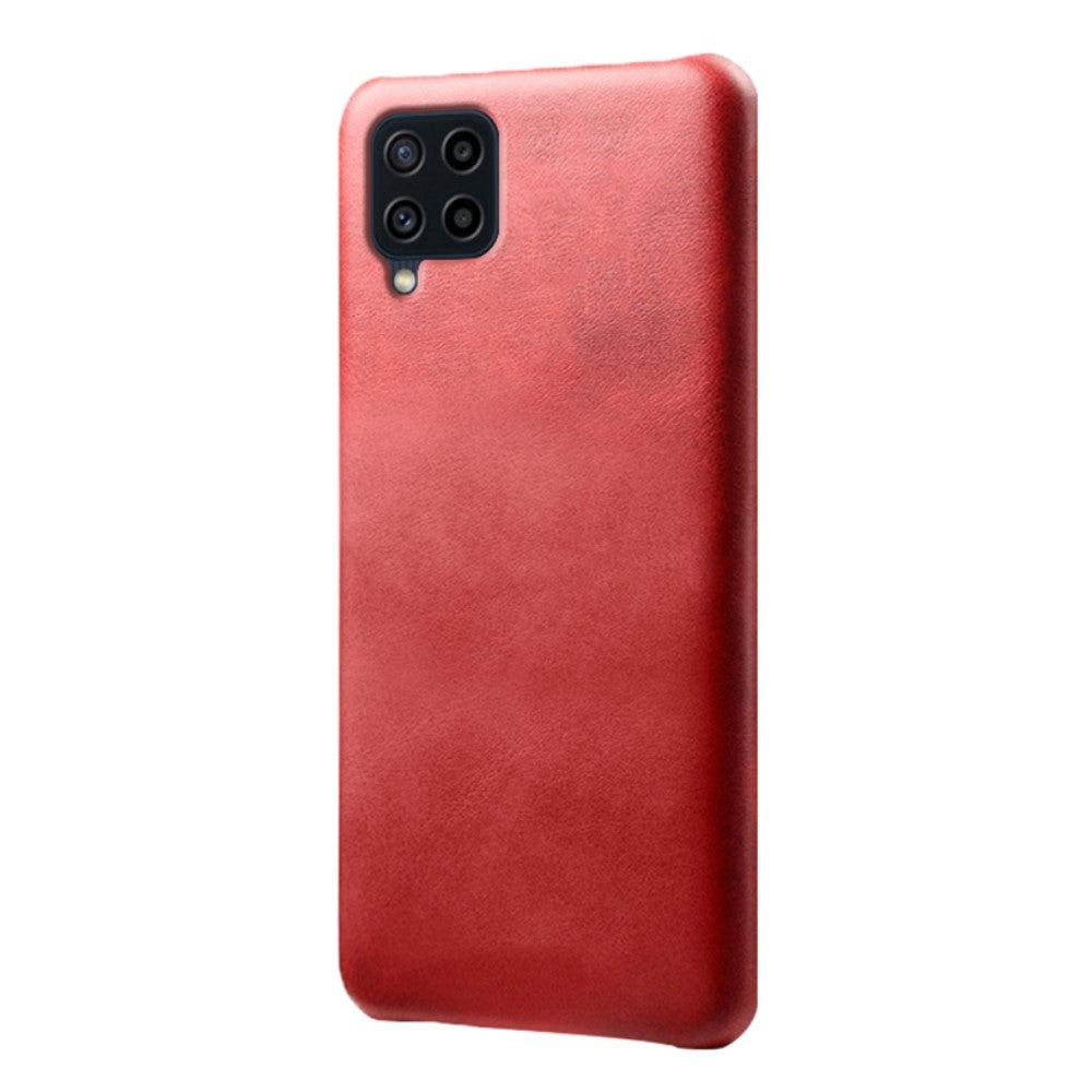 Samsung Galaxy M32 / M22 Leather Case - Red