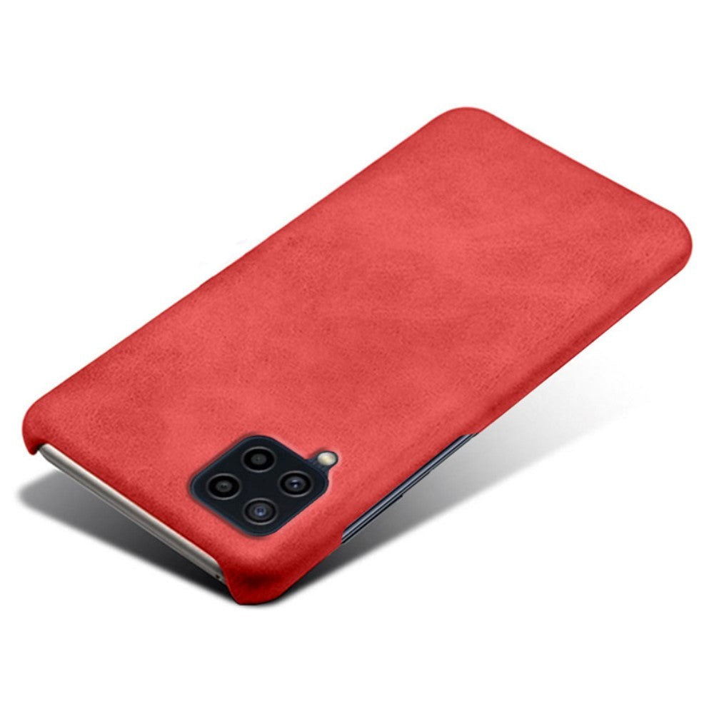 Samsung Galaxy M32 / M22 Leather Case - Red