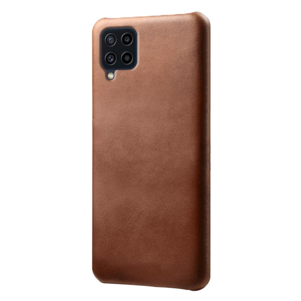 Samsung Galaxy M32 / M22 Leather Case - Brown