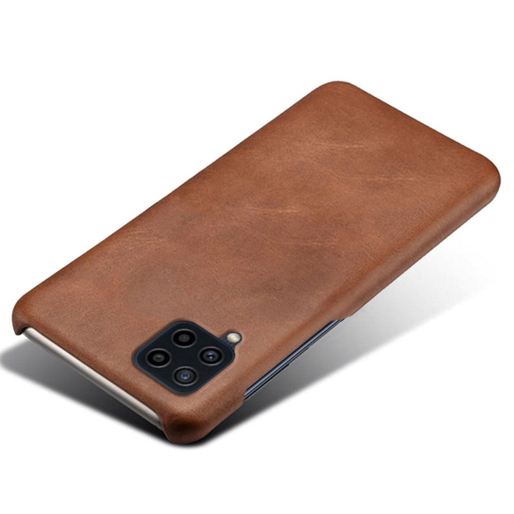 Samsung Galaxy M32 / M22 Leather Case - Brown