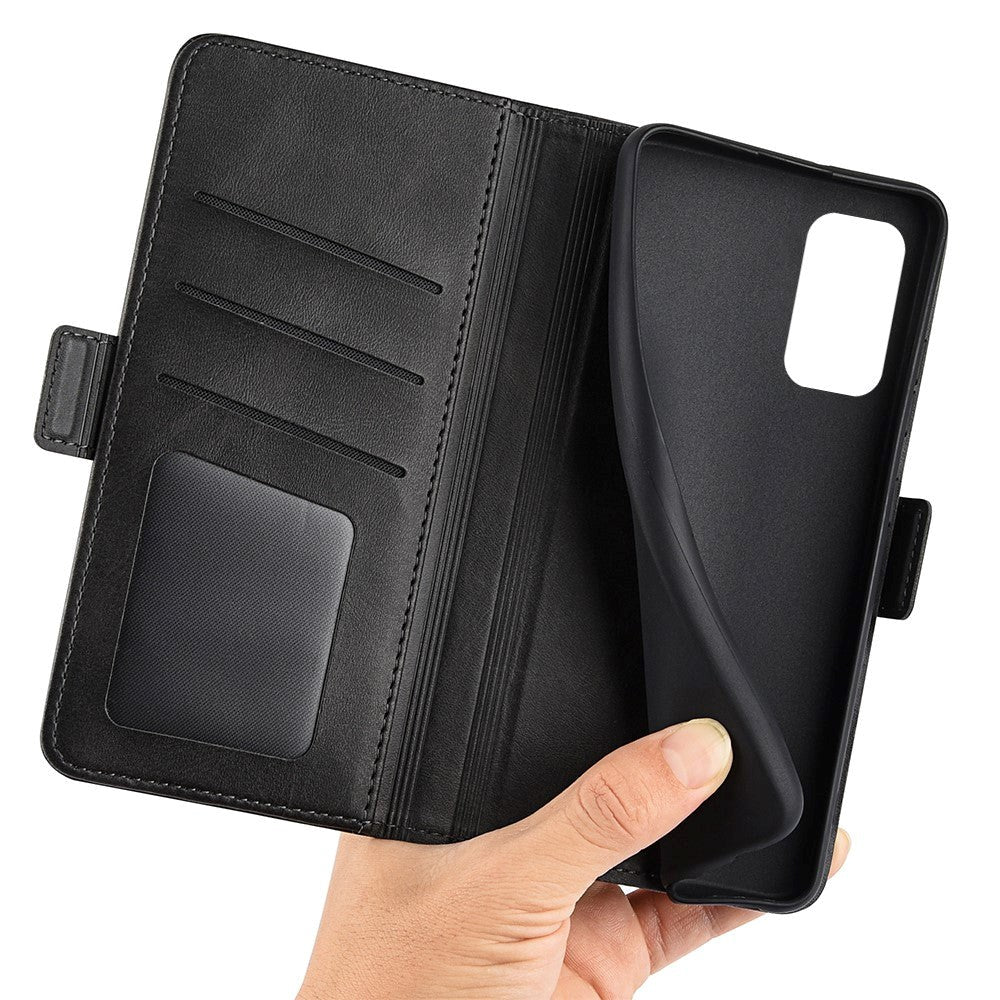 Samsung Galaxy M52 (5G) Soft Leather Wallet Case - Black