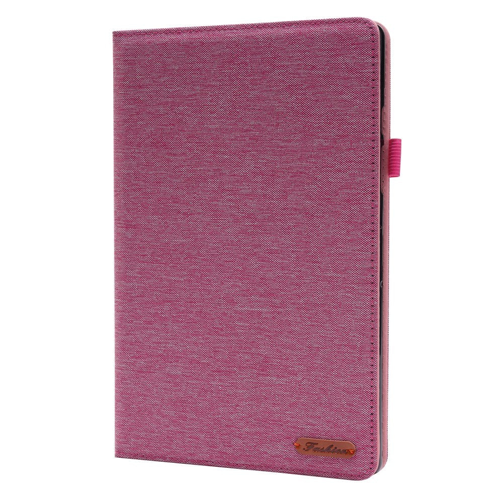 Samsung Galaxy Tab A8 10.5" Fabric Case w. Card pockets - Pink