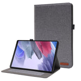 Samsung Galaxy Tab A8 10.5" Fabric Case w. Card pockets - Grey