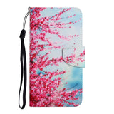 Samsung Galaxy S22+ (Plus) Leather Wallet Case - Sakura