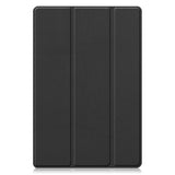 Samsung Galaxy Tab A8 10.5" Tri-Fold Leather Case - Black