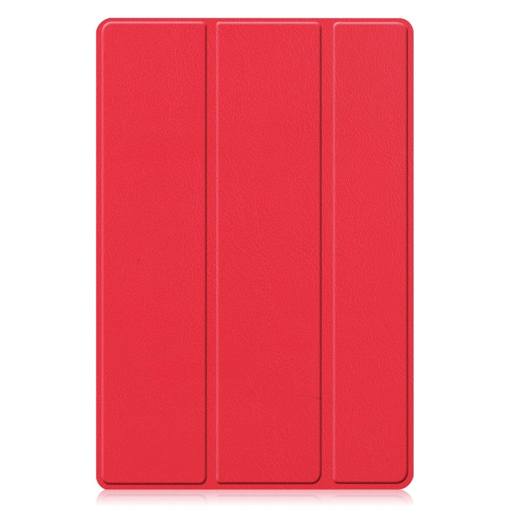 Samsung Galaxy Tab A8 10.5" Tri-Fold Leather Case - Red