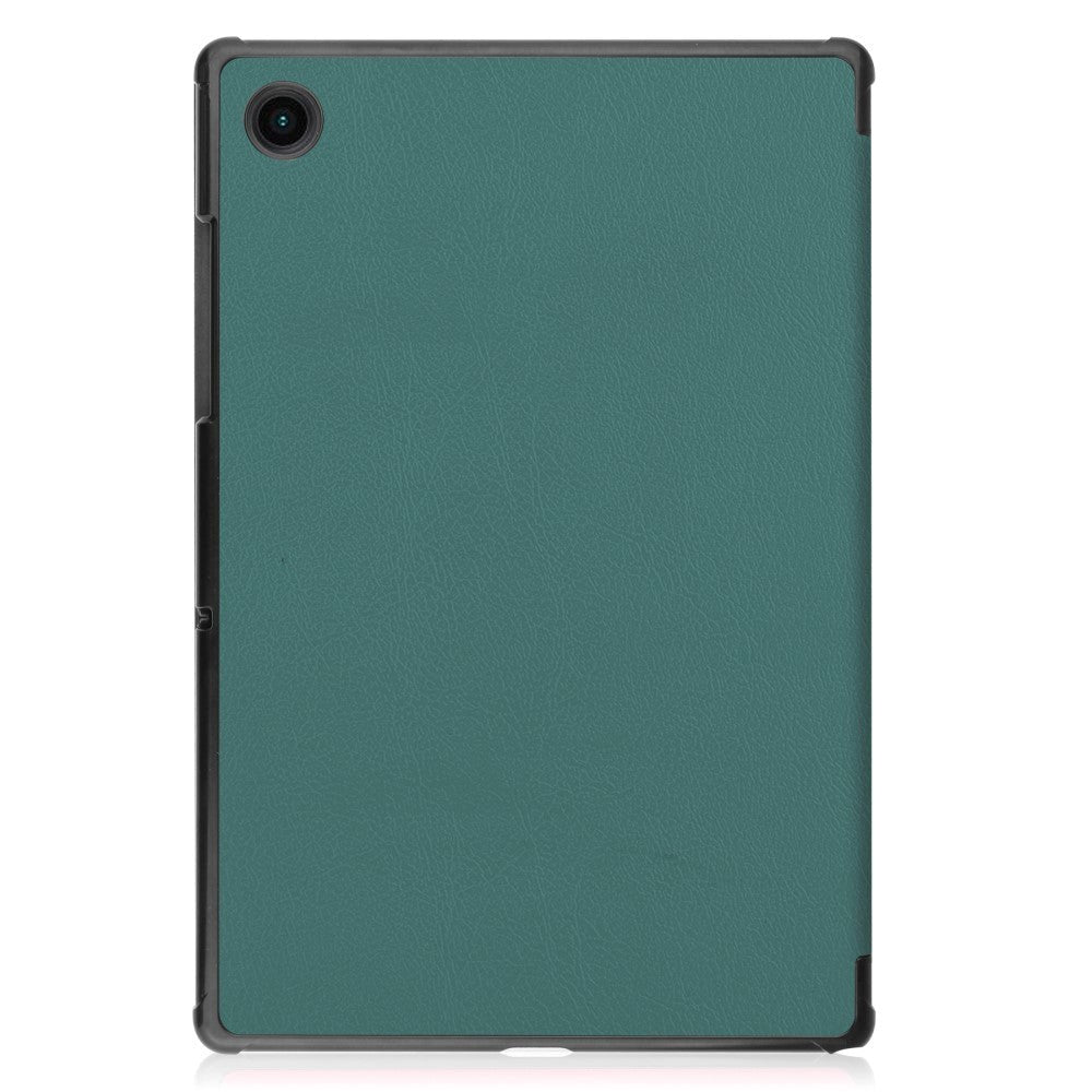 Samsung Galaxy Tab A8 10.5" Tri-Fold Leather Case - Green