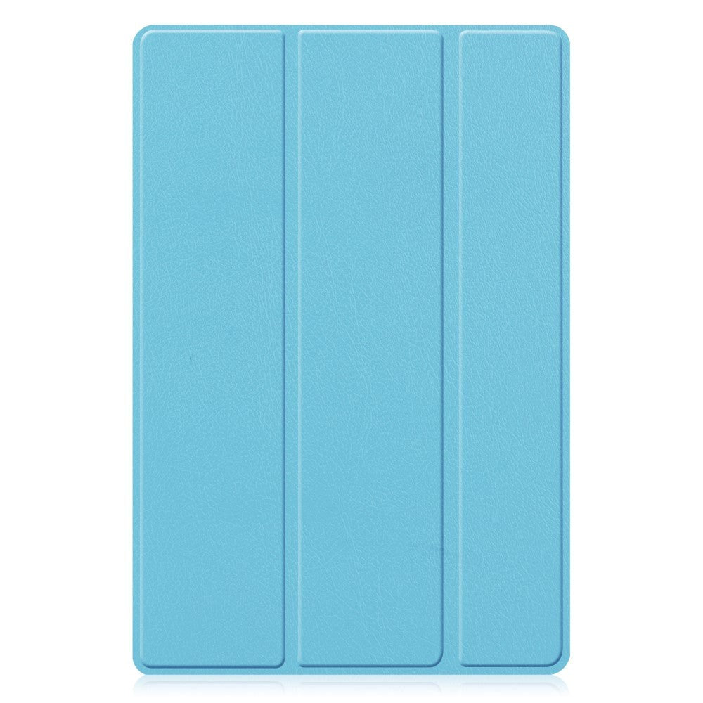 Samsung Galaxy Tab A8 10.5" Tri-Fold Leather Case - Light Blue