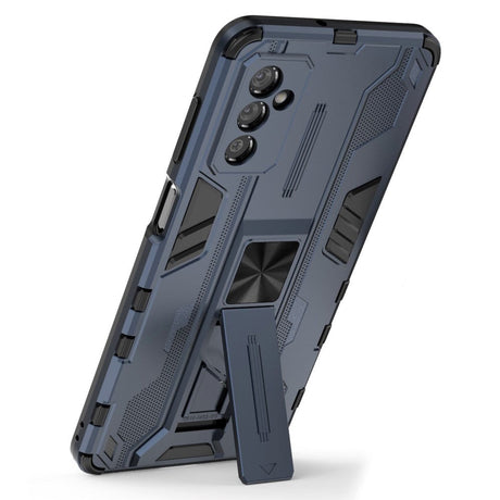 Samsung Galaxy M52 (5G) Tough Case w. Kickstand - Blue