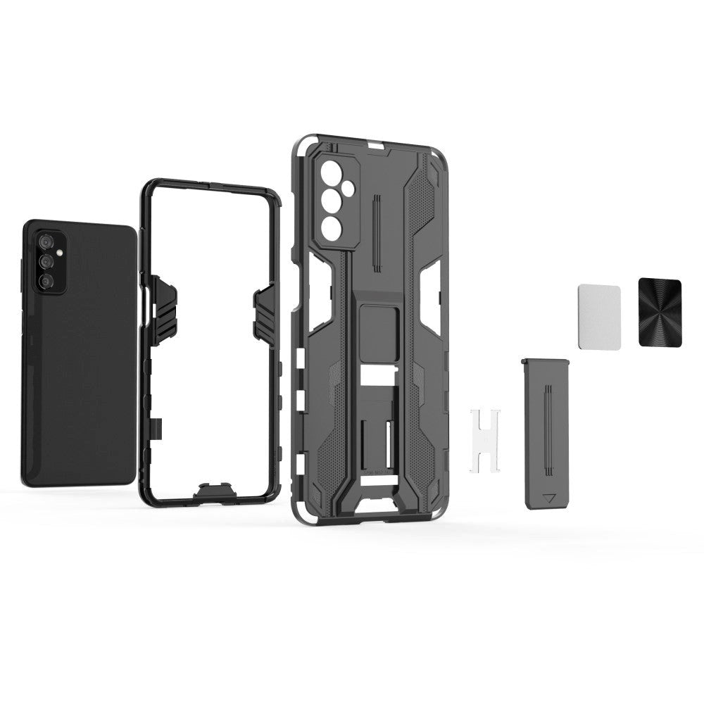 Samsung Galaxy M52 (5G) Tough Case w. Kickstand - Grey