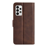 Samsung Galaxy A33 (5G) Neutral Leather Wallet Case - Brown