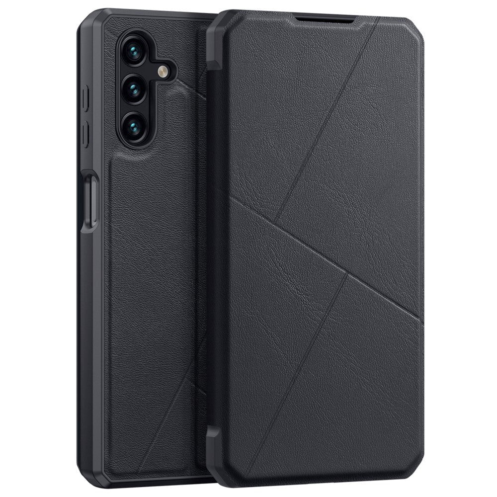 Samsung Galaxy A04s / A13 (5G) DUX DUCIS Skin X Series Leather Flip Case - Black