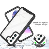 Samsung Galaxy S22 Acrylic Combo Case Transparent / Black