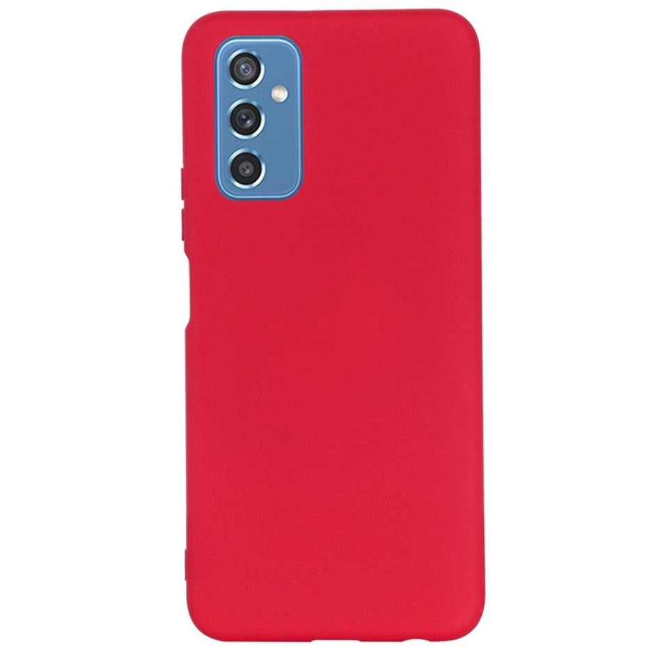 Samsung Galaxy M52 (5G) Liquid Silicone Case - Red