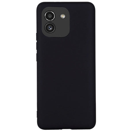 Samsung Galaxy A03 Liquid Silicone Case - Black