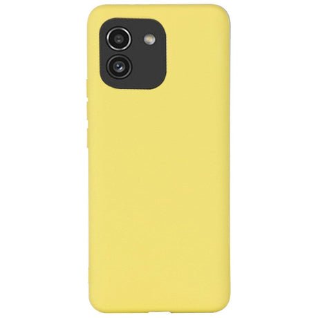 Samsung Galaxy A03 Liquid Silicone Case - Yellow