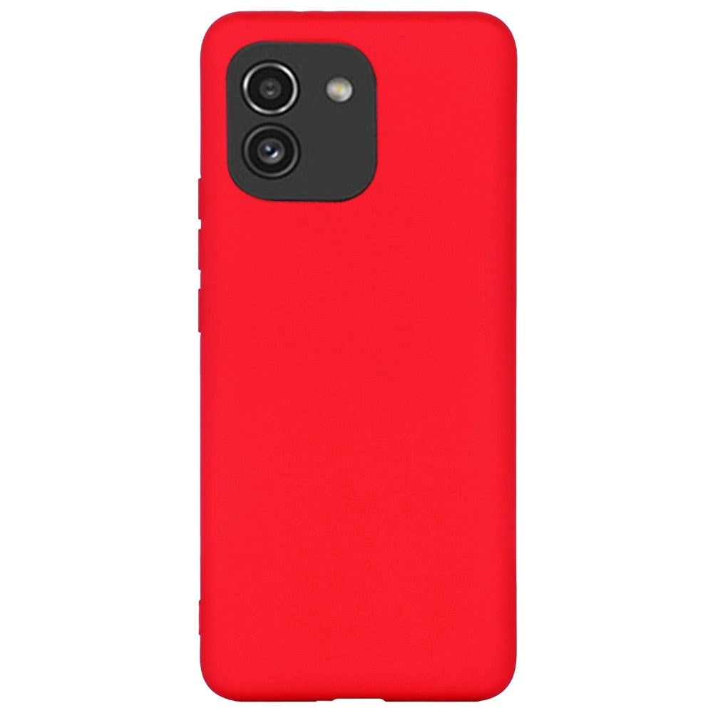 Samsung Galaxy A03 Liquid Silicone Case - Red