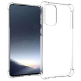 Samsung Galaxy A73 (5G) Shockproof Flexible Plastic Case - Transparent