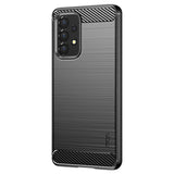 Samsung Galaxy A53 (5G) Mofi Brewed Carbon Fiber Flexible Plastic Case - Black