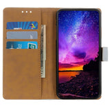 Samsung Galaxy A73 (5G) Leather Wallet Case - Black