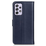 Samsung Galaxy A73 (5G) Leather Wallet Case - Blue