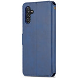 Samsung Galaxy A04s / A13 (5G) AZNS Leather Wallet Case - Blue