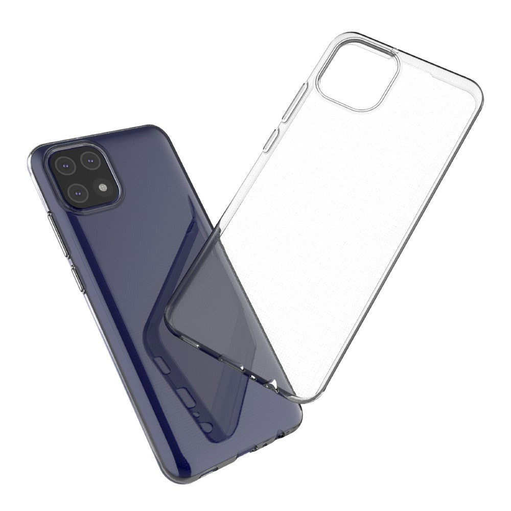 Samsung Galaxy A03 Flexible Plastic Case - Transparent