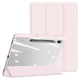 Samsung Galaxy Tab S8 Plus / S7 Plus 12.4" Shockproof Case w. Penholder - DUX DUCIS TOBY Series - Pink