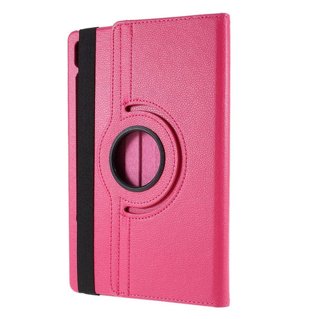 Samsung Galaxy Tab S8 / S7 Leather Flip Case with Stand Function & Pen Holder - Pink