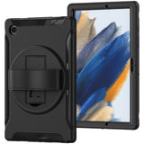 Samsung Galaxy Tab A8 10.5" (2021) Tough Case w. Handholder & Kickstand - Black