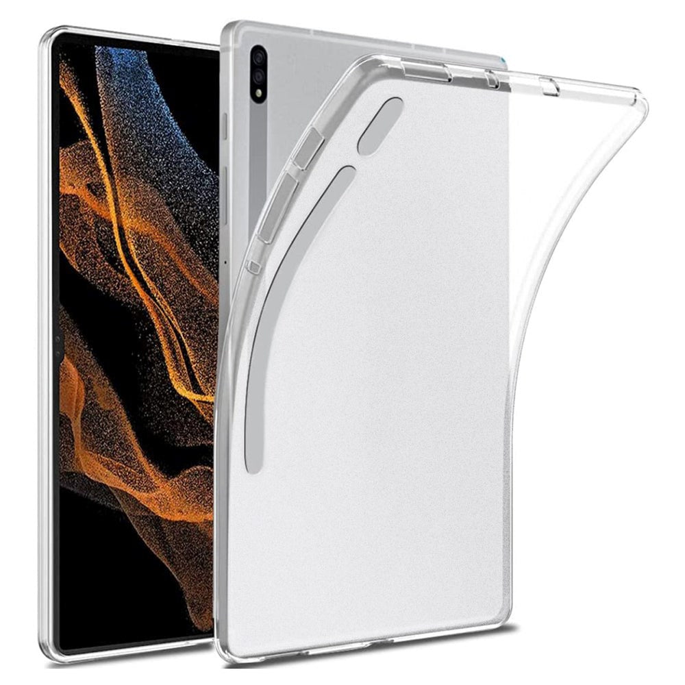 Samsung Galaxy Tab S8 Ultra Flexible Back Case - Matte Transparent