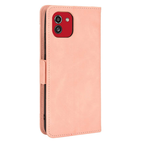 Samsung Galaxy A03 Soft leather Wallet Case - Pink