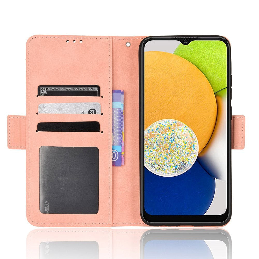 Samsung Galaxy A03 Soft leather Wallet Case - Pink